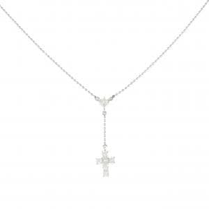 PT850 クロス ダイヤモンド ネックレス 0.25CT