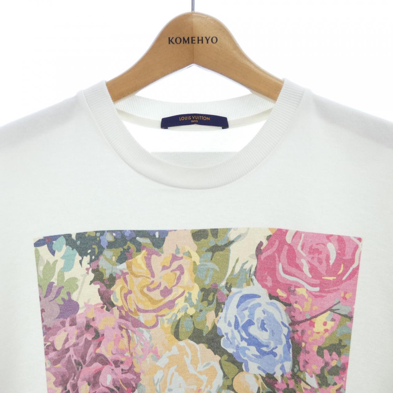 ルイヴィトン LOUIS VUITTON LVフラワータペストリープリントTシャツ HNY91WNPG Tシャツ