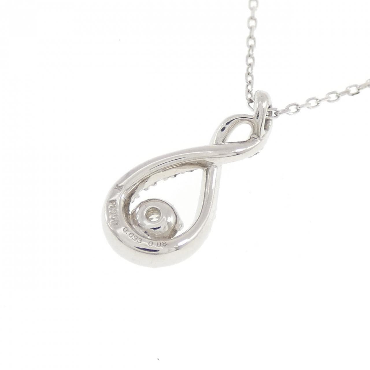 ヴァンドーム ダイヤモンド ネックレス 0.093CT