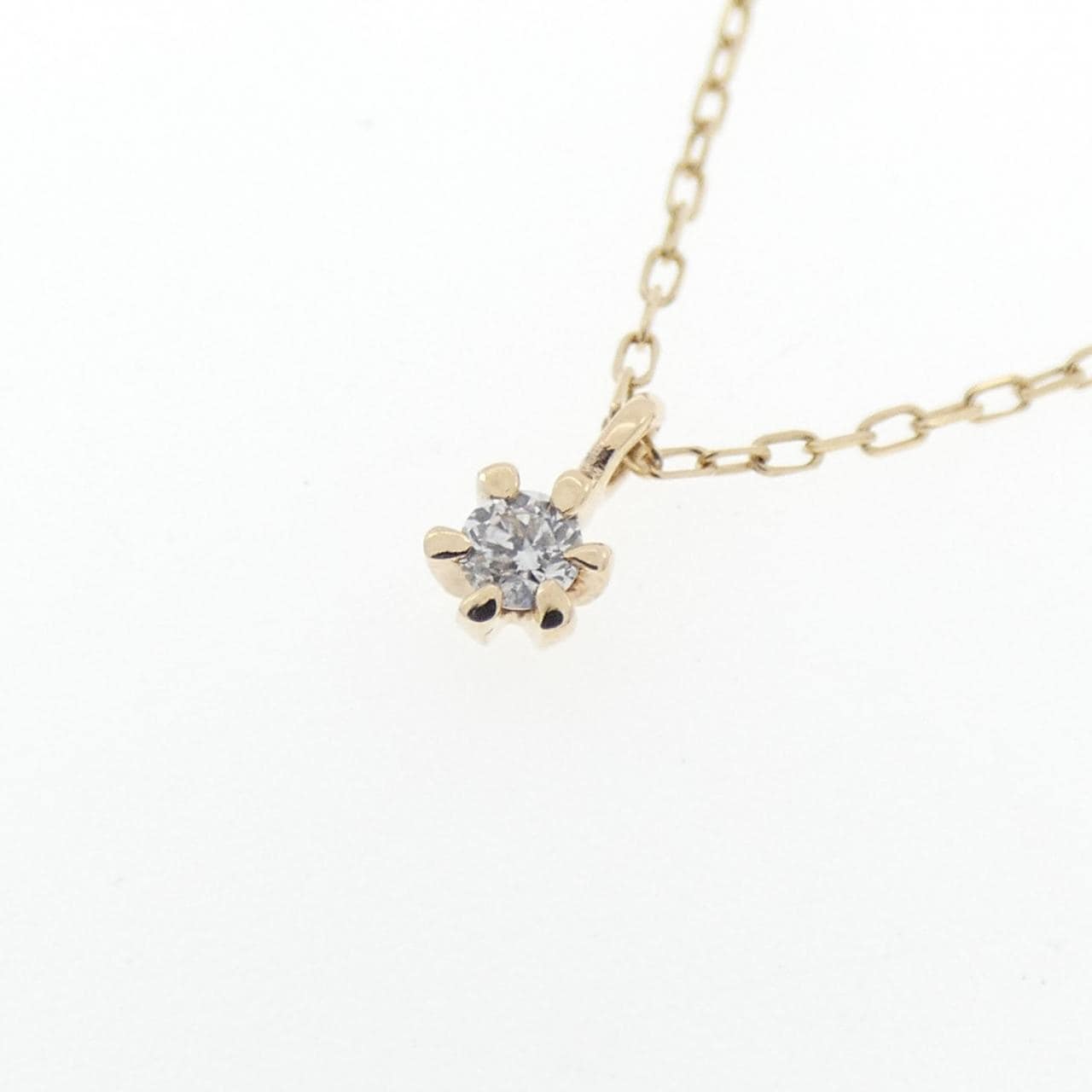 リラ ダイヤモンド ネックレス 0.03CT