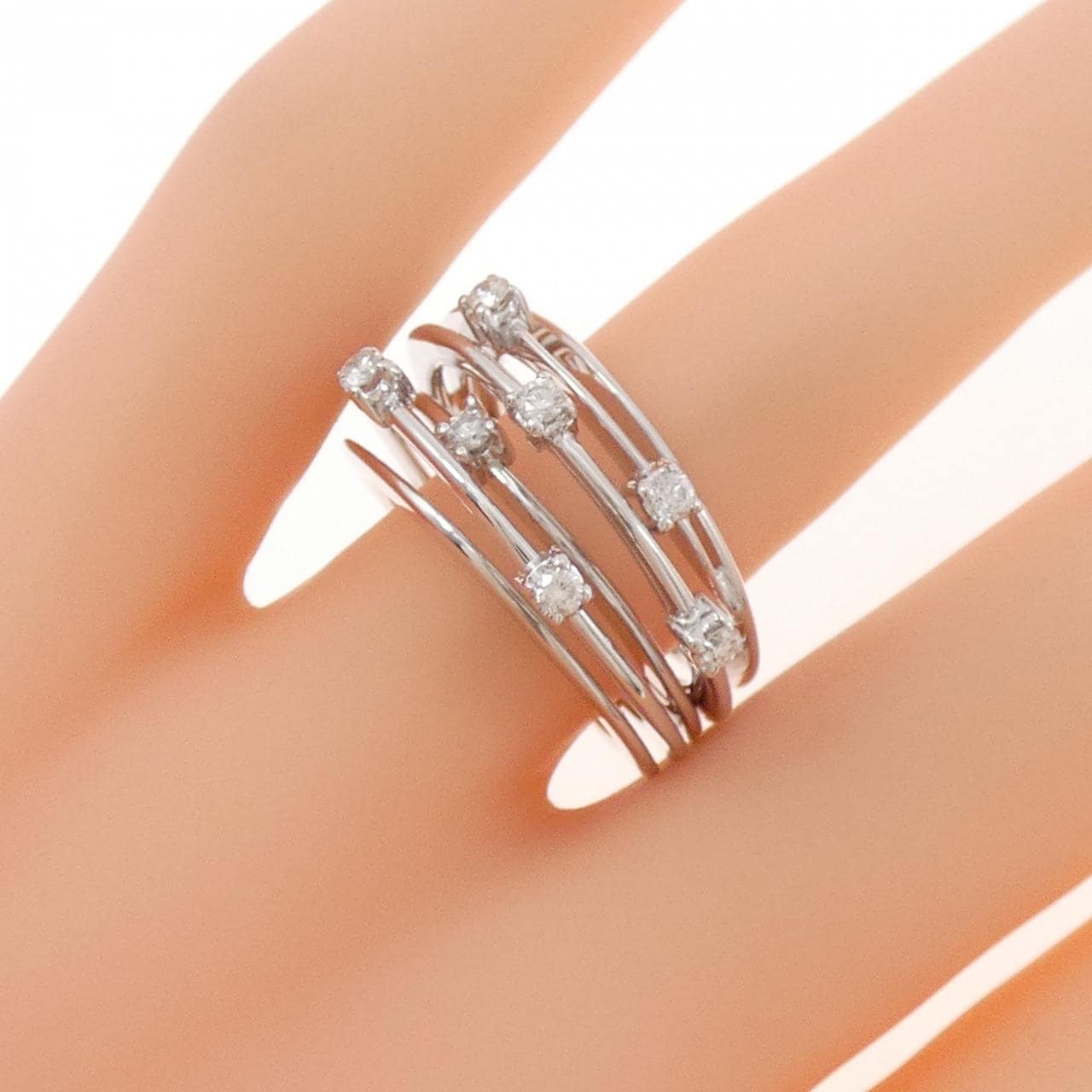 ポンテヴェキオ ダイヤモンド リング 0.26CT
