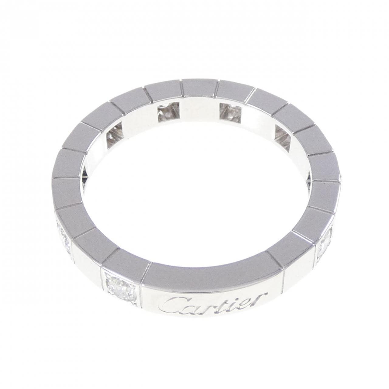 Cartier Lanieres half 钻石戒指