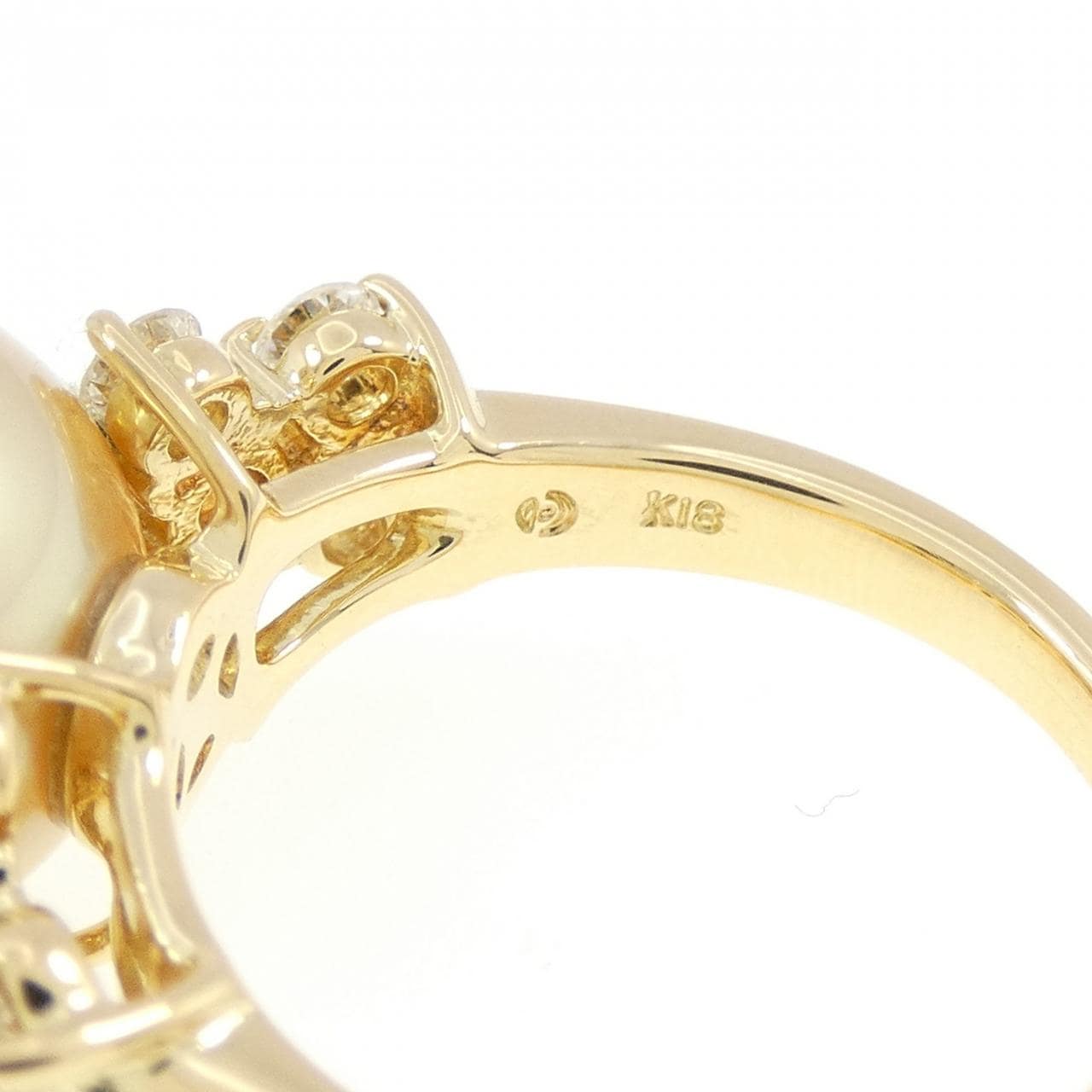 タサキ 白蝶パール リング 13mm