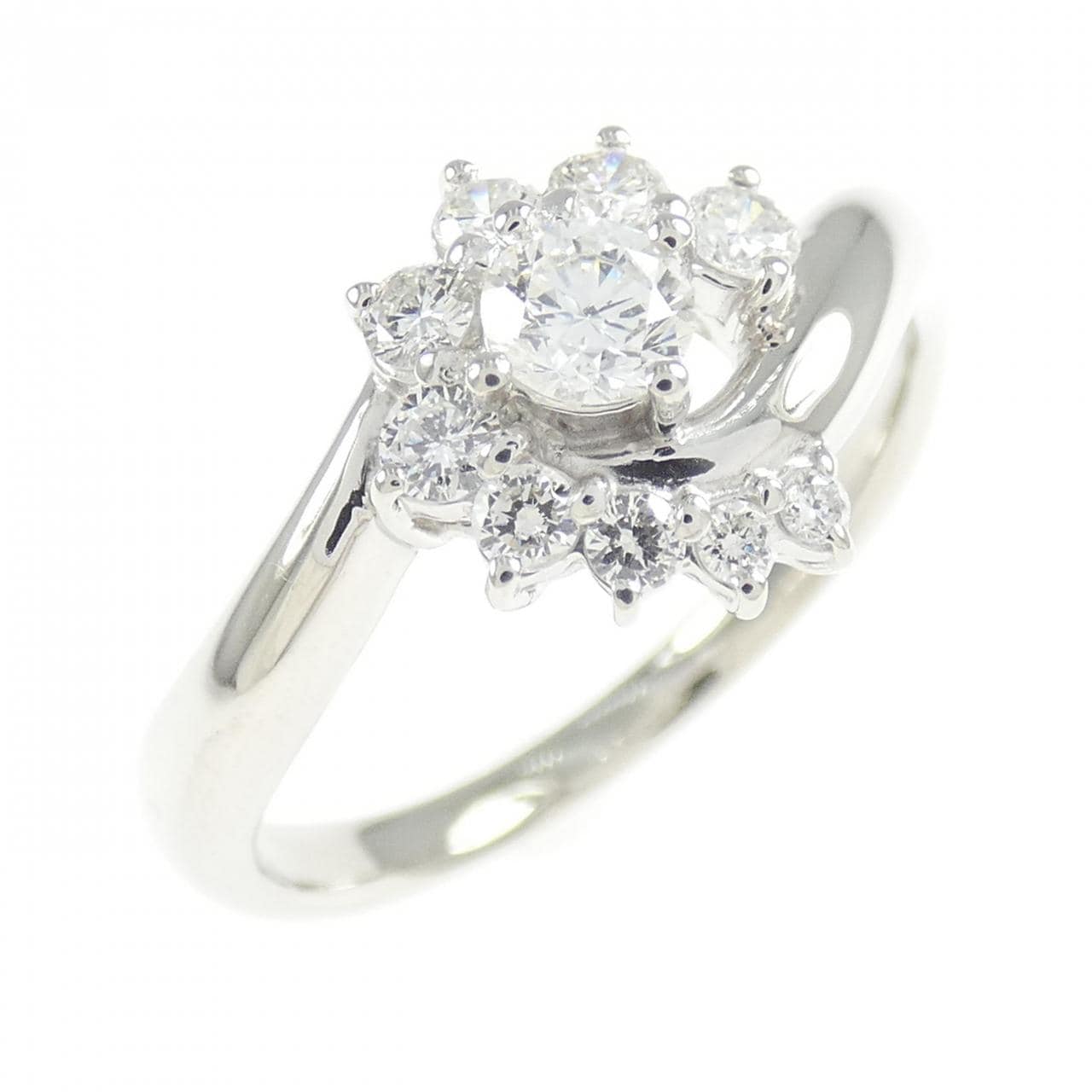 PT900 ダイヤモンド リング 0.53CT