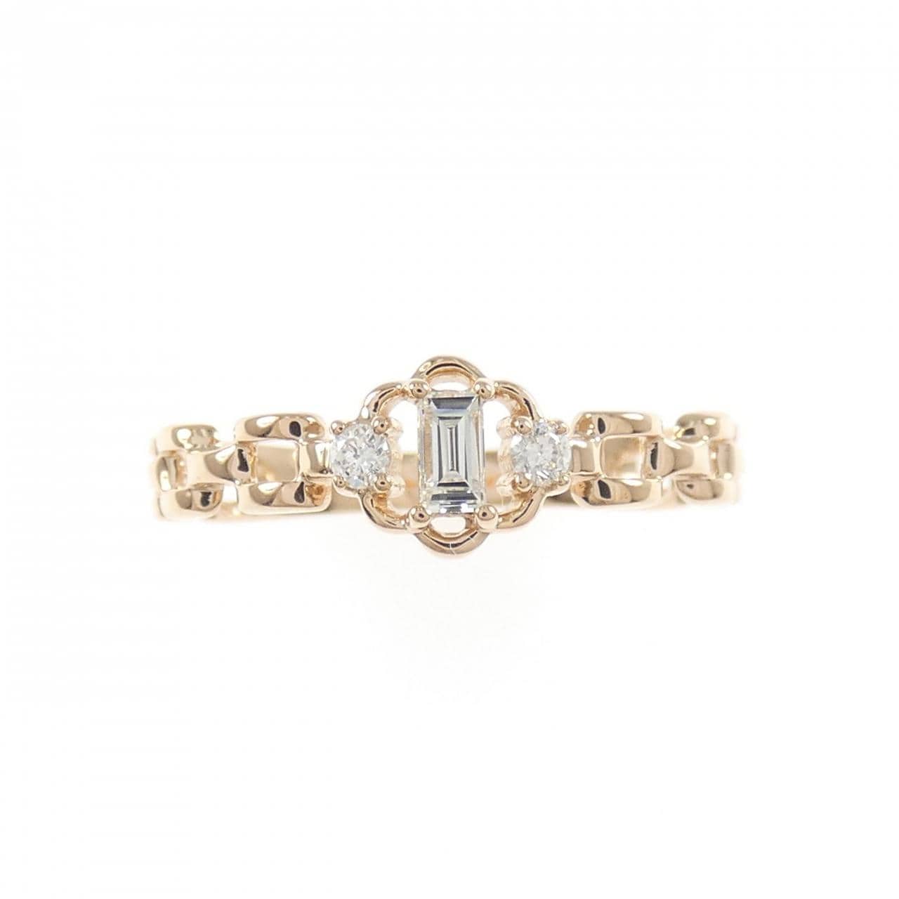 750PG ダイヤモンド リング 0.07CT