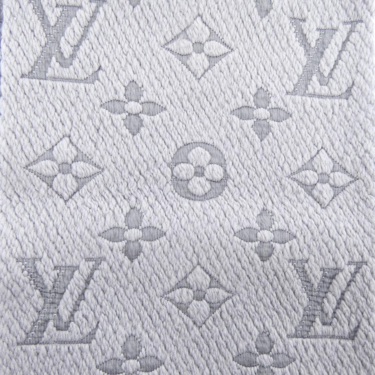 ルイヴィトン LOUIS VUITTON ロゴマニア M74742 MUFFLER
