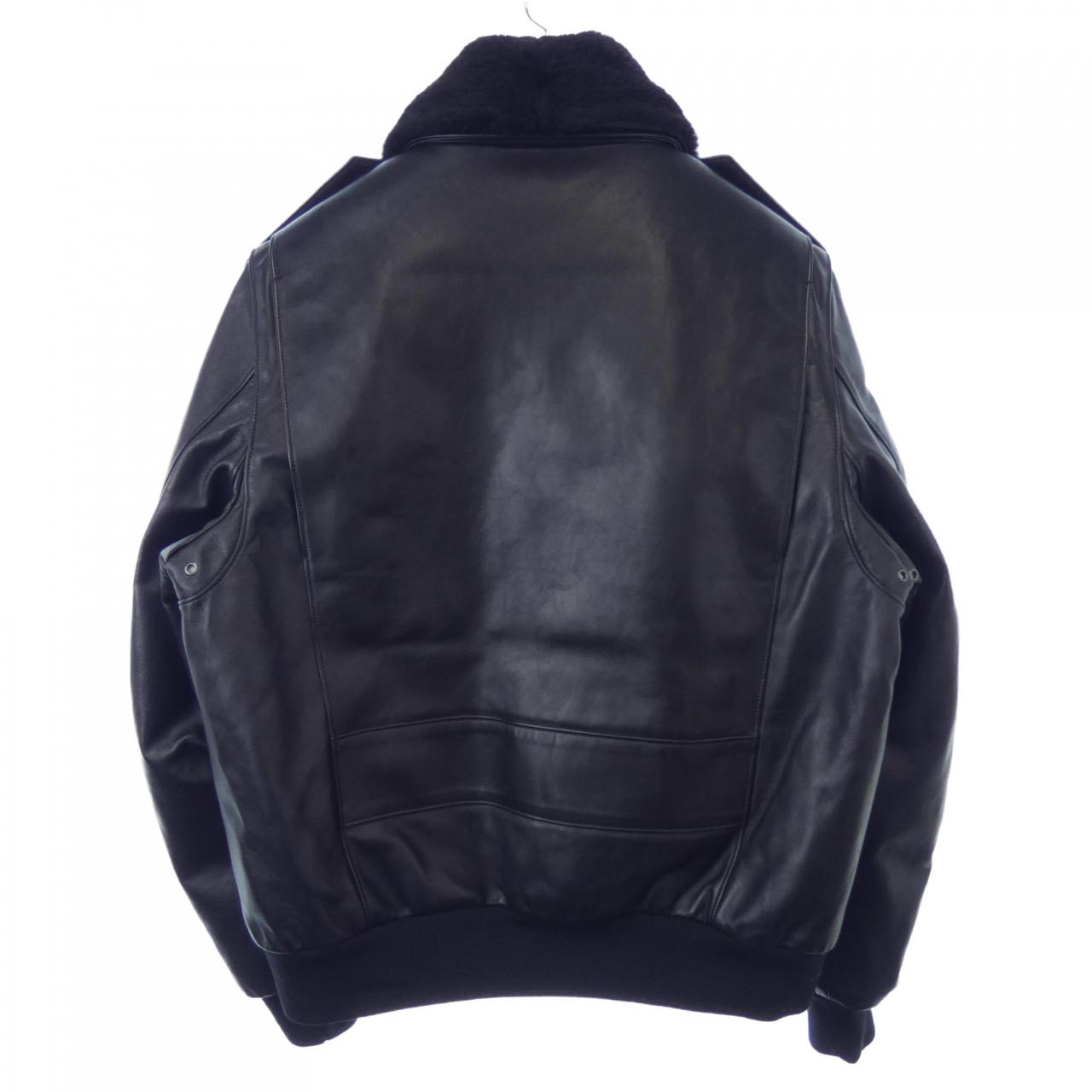 プラダ PRADA Art.SGV181 白 レザー ジャケット ライダース