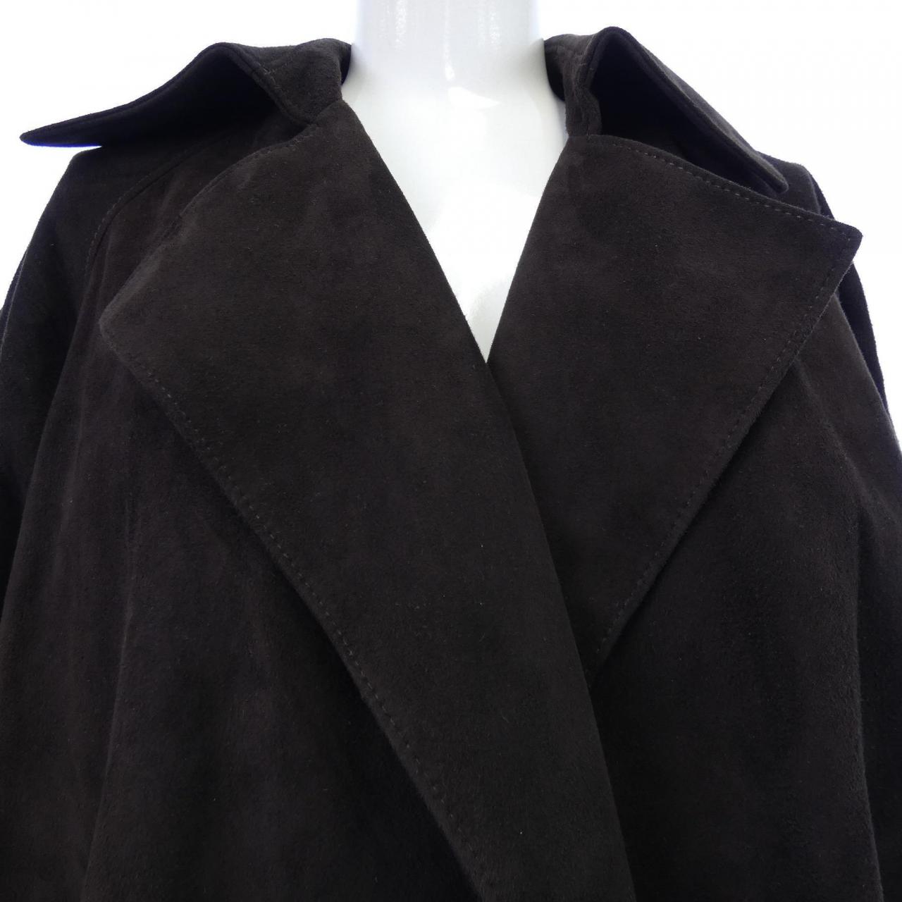 ザロウ THE ROW SORANA COAT 10305 L269 レザーコート