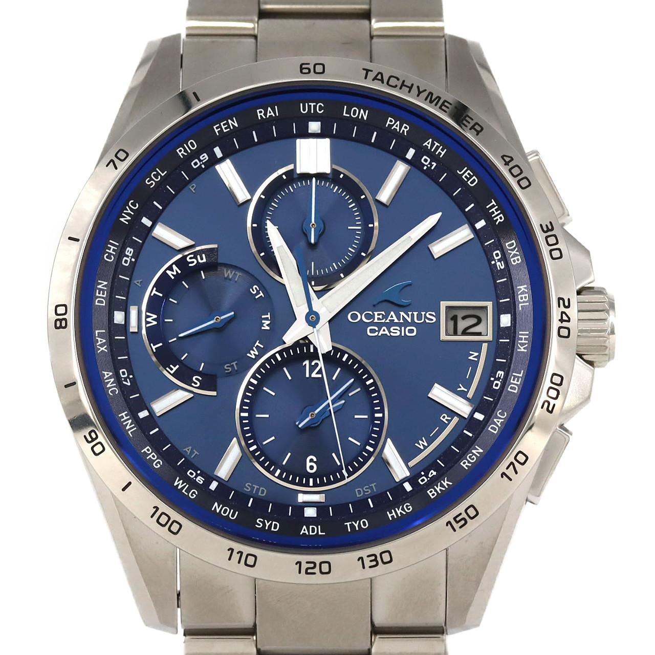 カシオ オシアナス OCW-T2600-2A3JF TI ソーラークォーツ