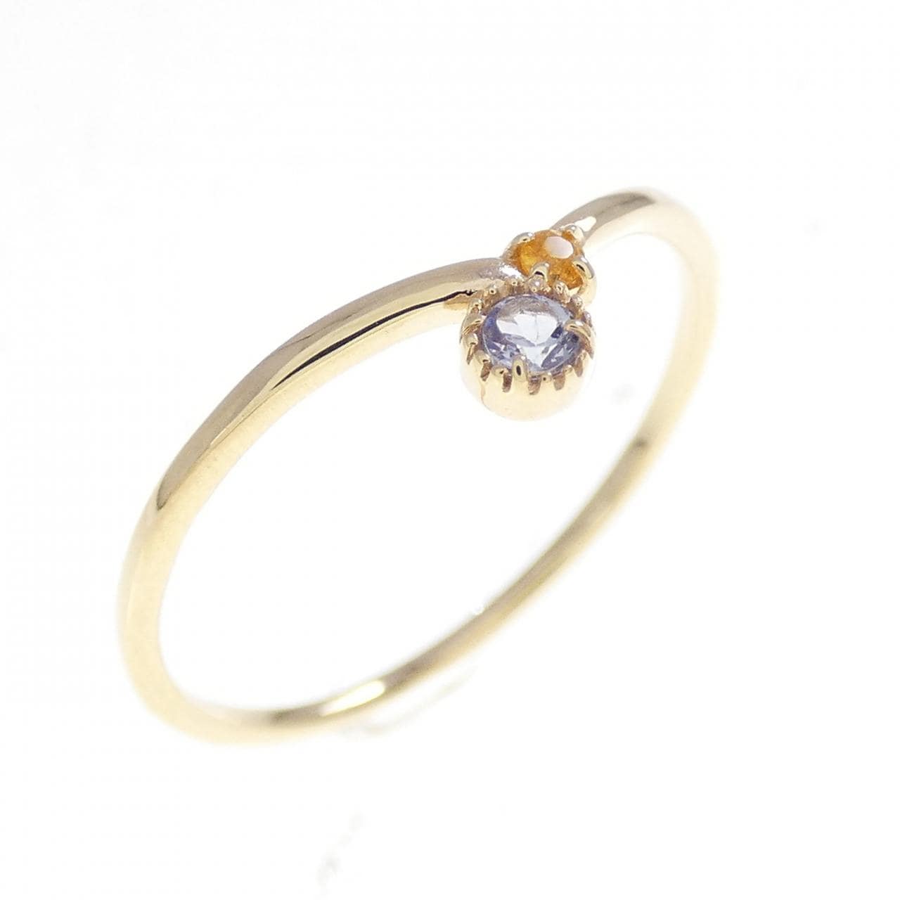 K10YG タンザナイト リング