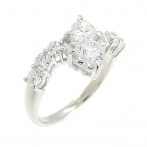 PT900 ハート ダイヤモンド リング 1.00CT