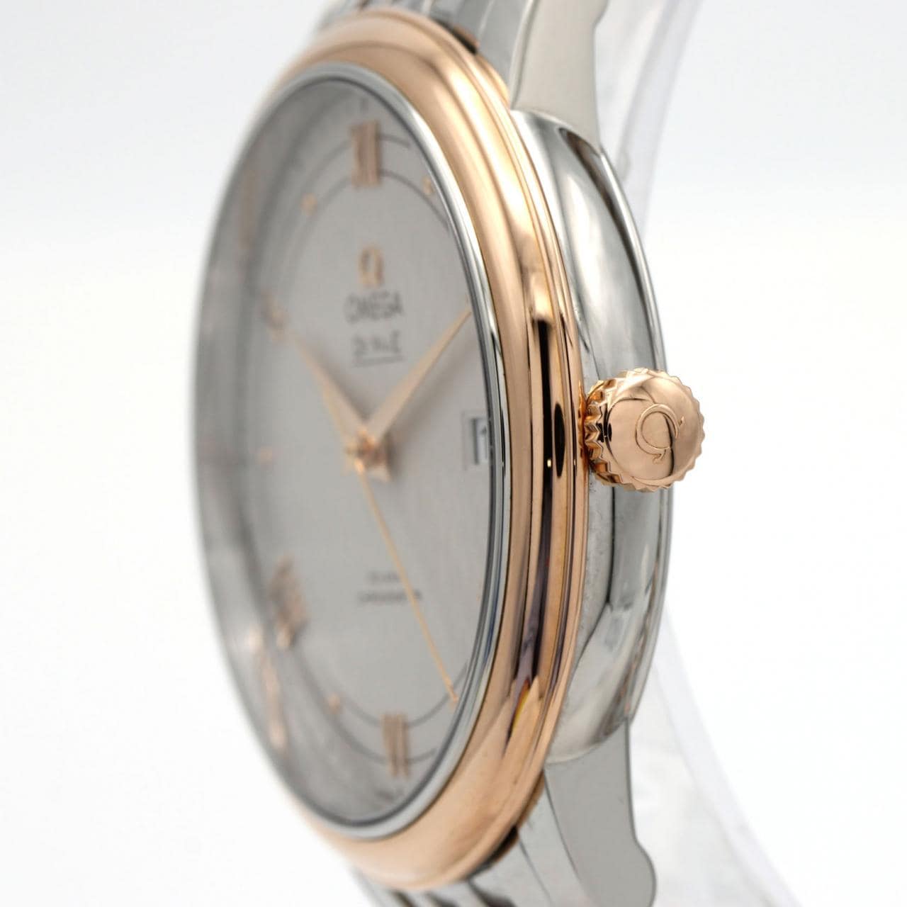 オメガ デ･ヴィル プレステージ RGコンビ 424.20.40.20.02.003 SSxPG 自動巻