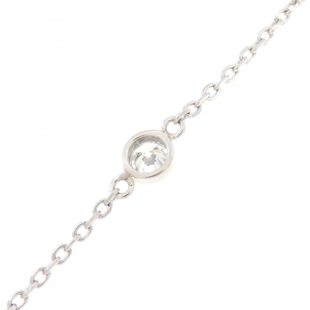 PT フラワー ダイヤモンド ネックレス 0.61CT