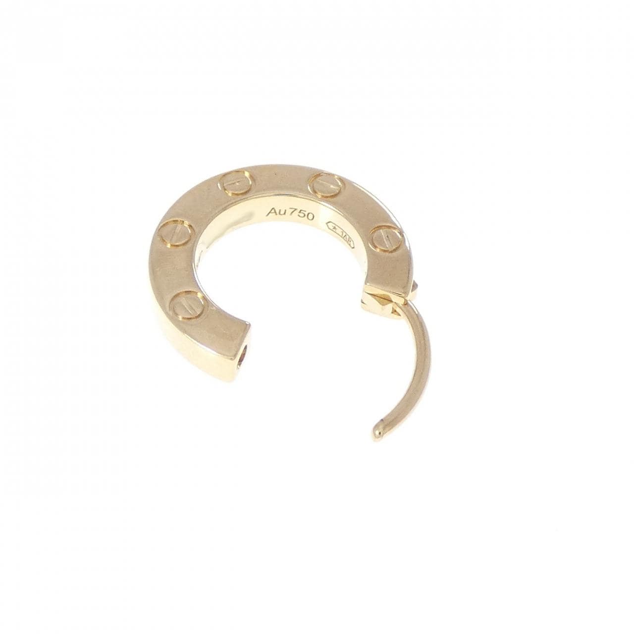 カルティエ ラブ ピアス 片耳