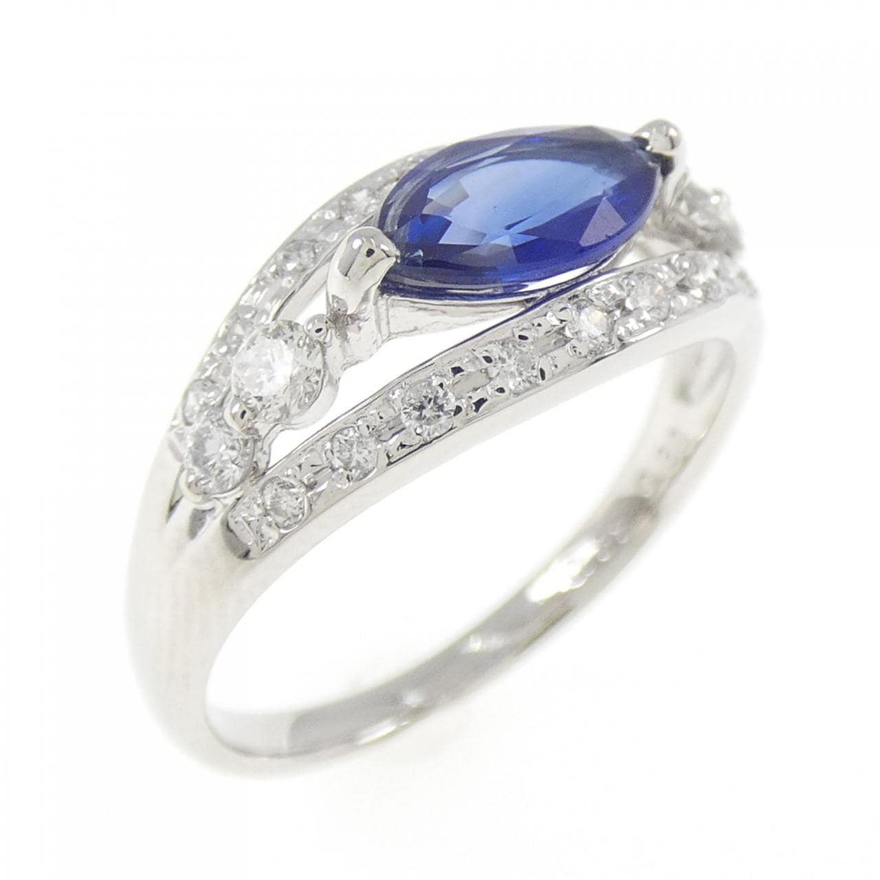 PT900 Sapphire Ring 0.88CT