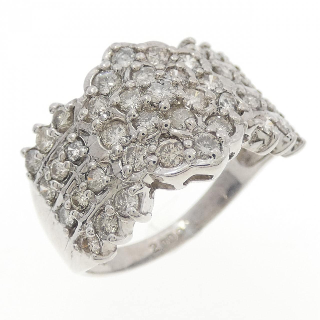 PT900 ダイヤモンド リング 1.20CT
