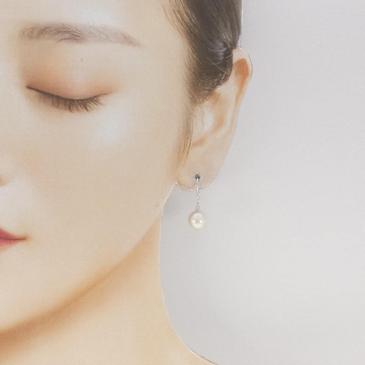 ミキモト アコヤパール ピアス 9.2mm