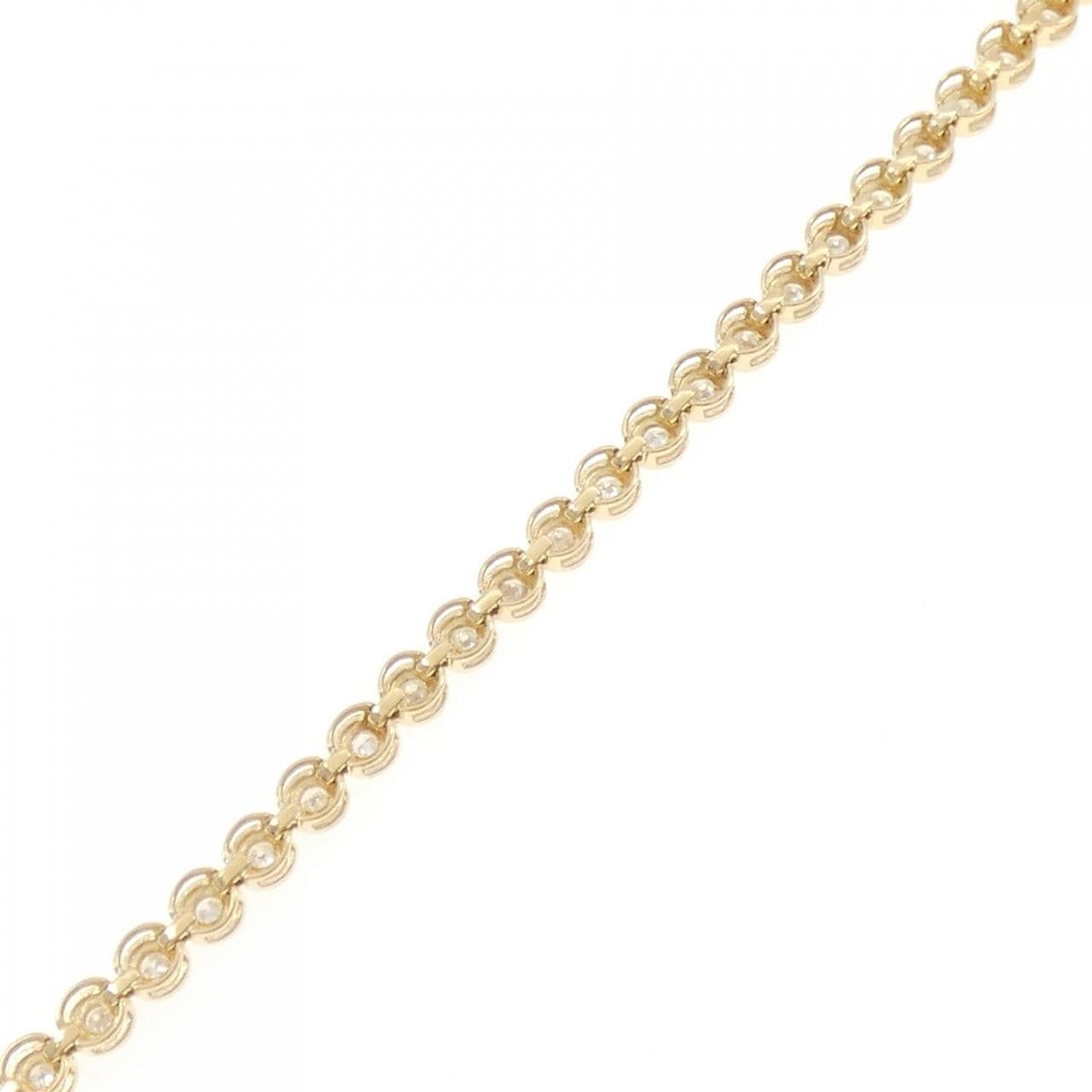 K18YG ダイヤモンド ブレスレット 1.00CT