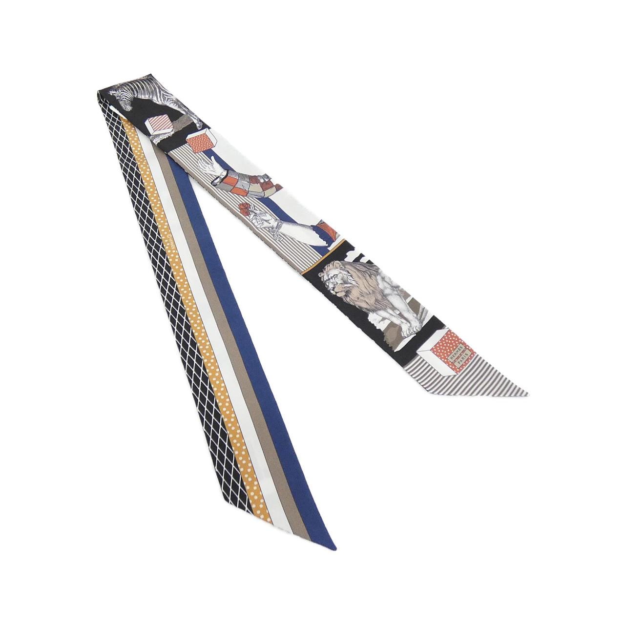 【未使用品】エルメス GRAND THEATRE NOUVEAU ツイリー 063761S スカーフ