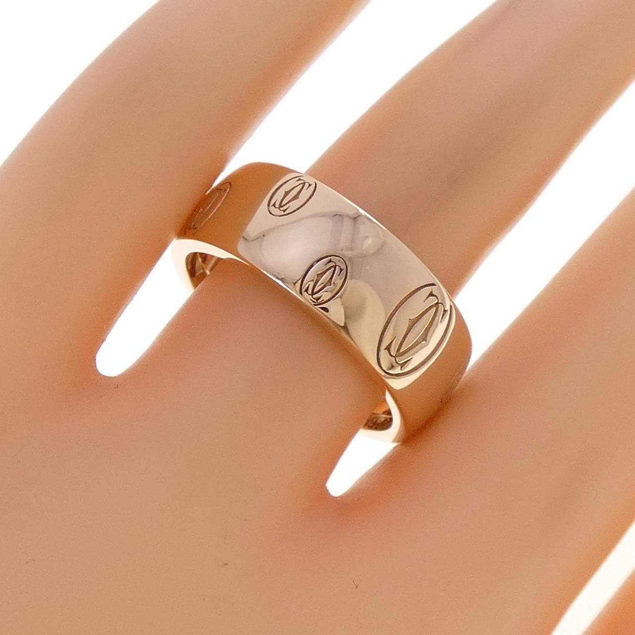 カルティエ ハッピーバースデー ラージ リング