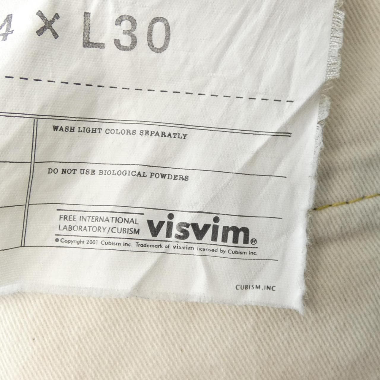 ヴィズヴィム VISVIM 0115205005003 ジーンズ