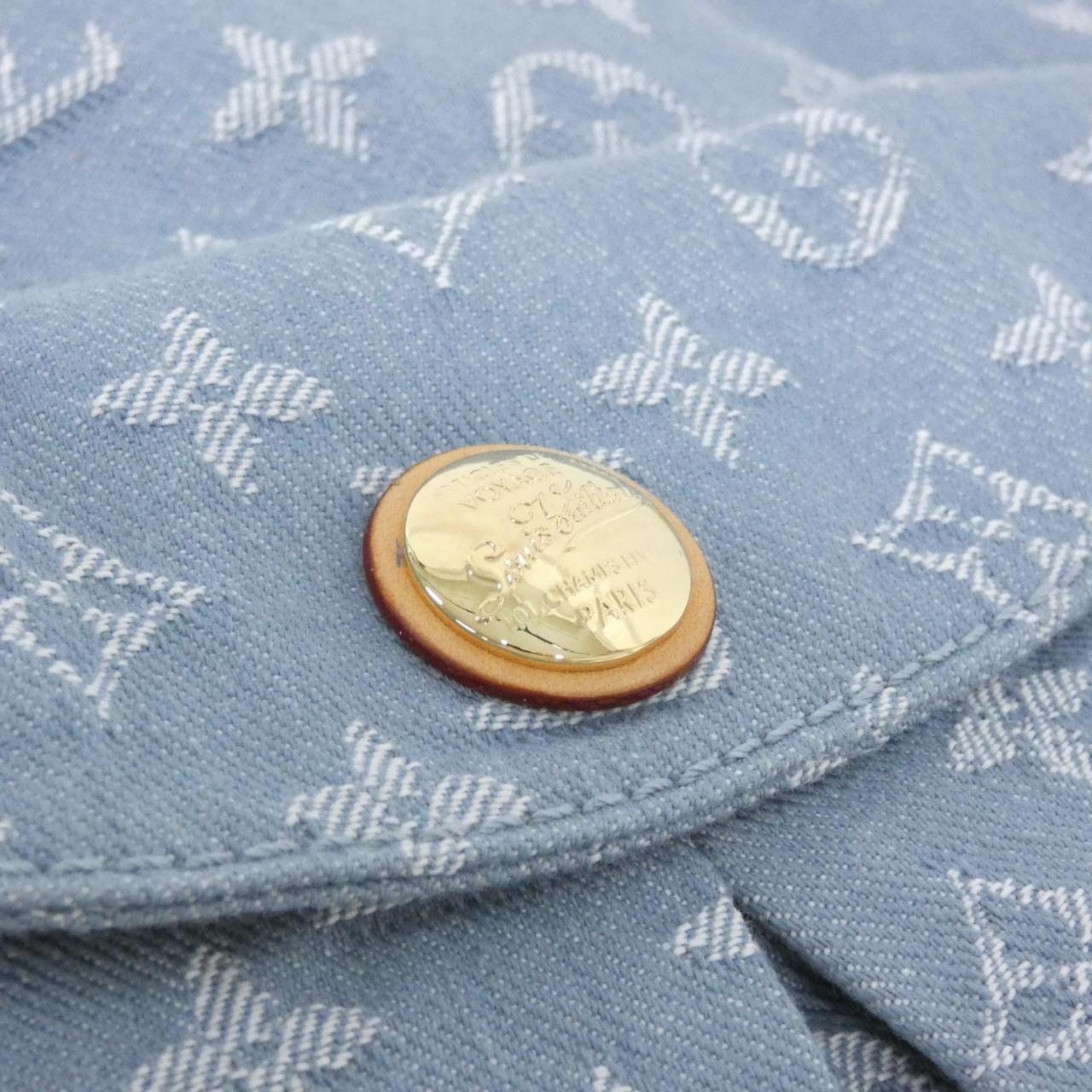 ルイヴィトン モノグラム デニム デイリー GM M40492 ショルダーバッグ