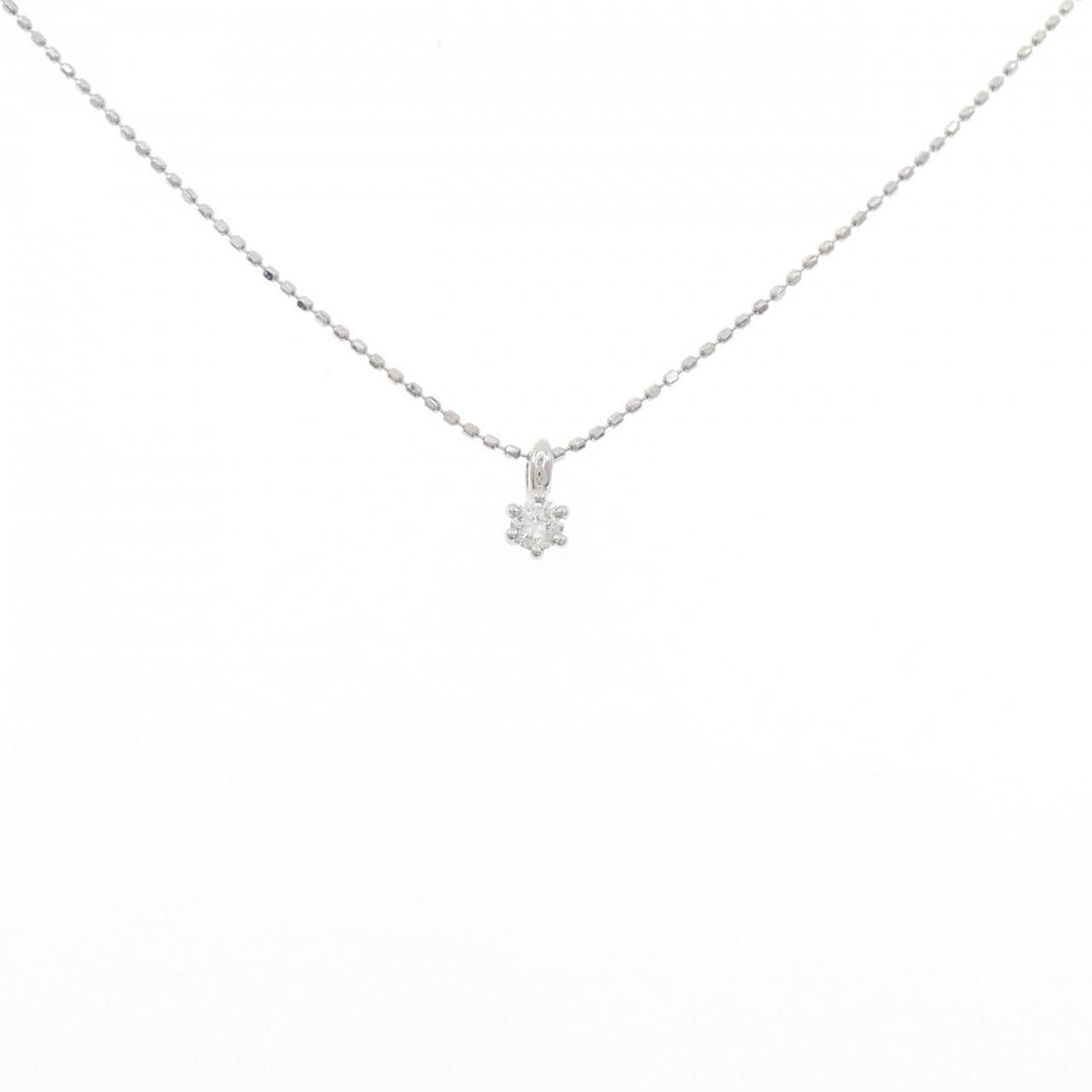 PT850 ダイヤモンド ネックレス 0.10CT