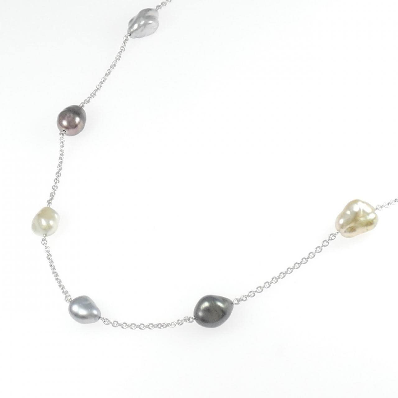 ミキモト 白蝶パール ネックレス