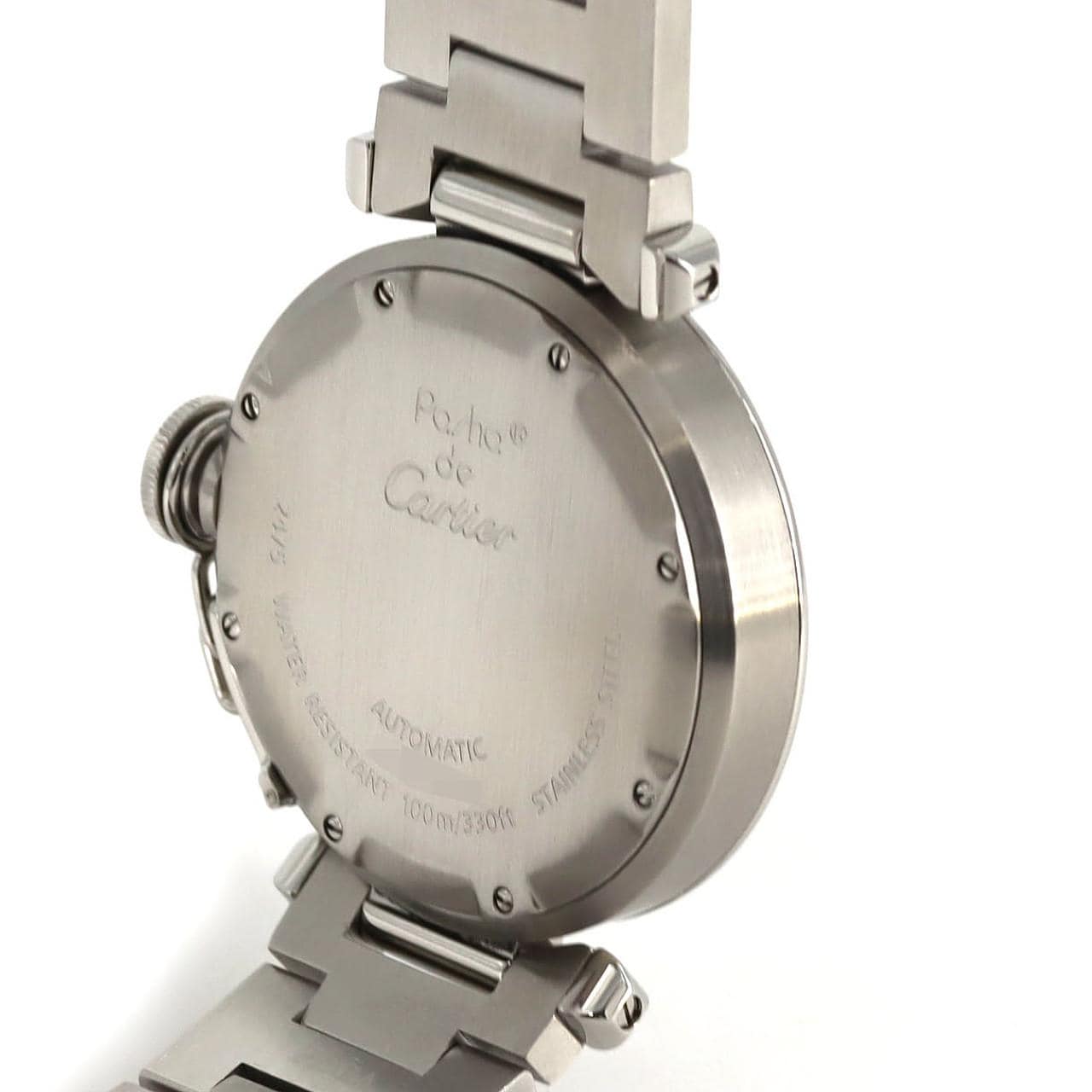 カルティエ パシャC グランデデイト W31044M7 SS 自動巻