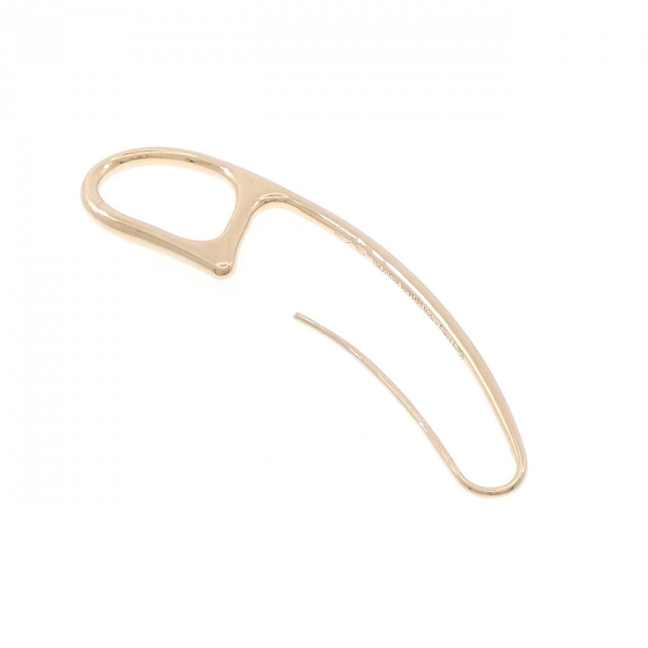 エルメス 750PG ピアス 片耳