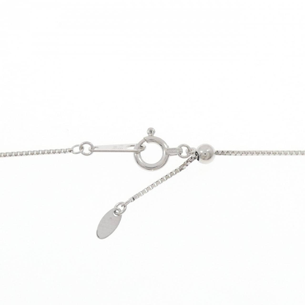 K18WG ダイヤモンド ネックレス 0.30CT