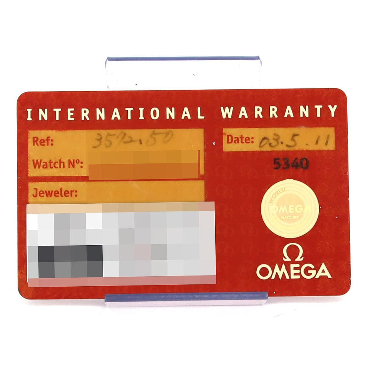 オメガ スピードマスタープロ 3572.50 SS 手巻