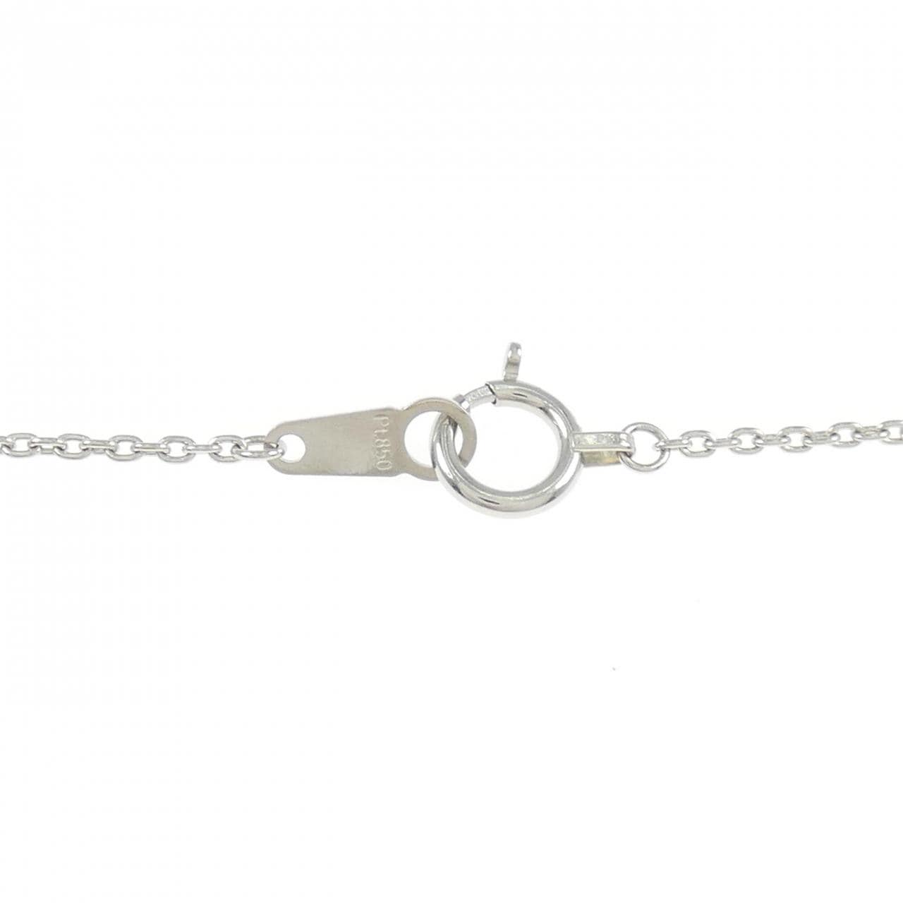 【リメイク】PT900/PT850 ダイヤモンド ネックレス 1.635CT G SI2 ハートシェイプ