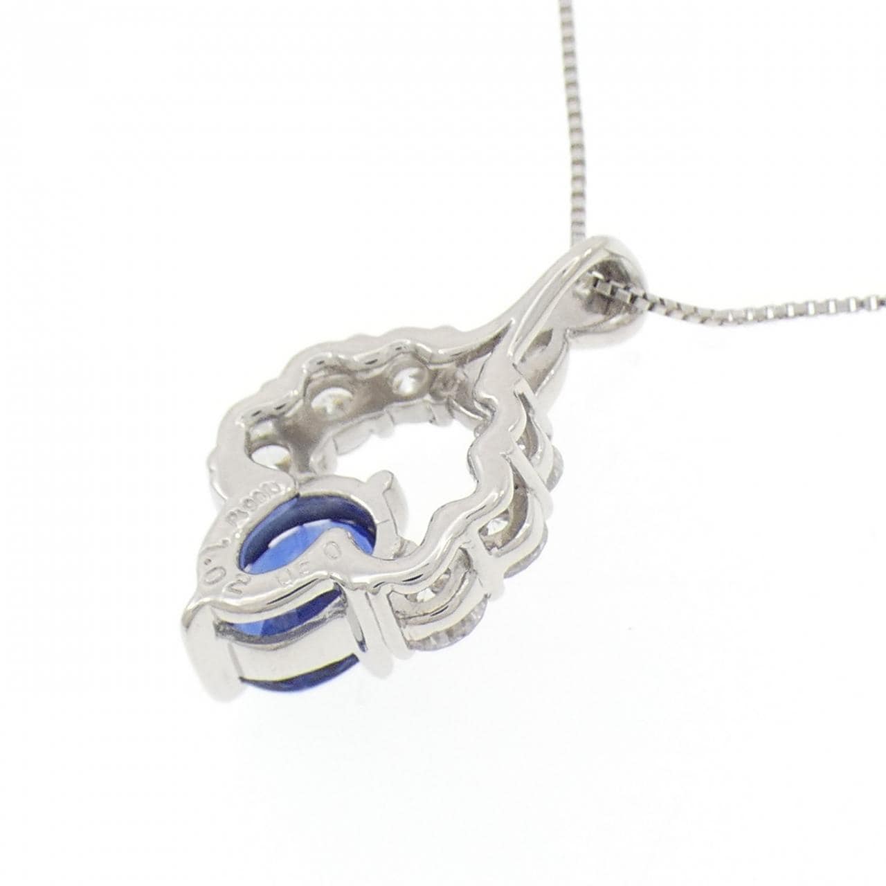 PT900/PT850 サファイヤ ネックレス 1.02CT