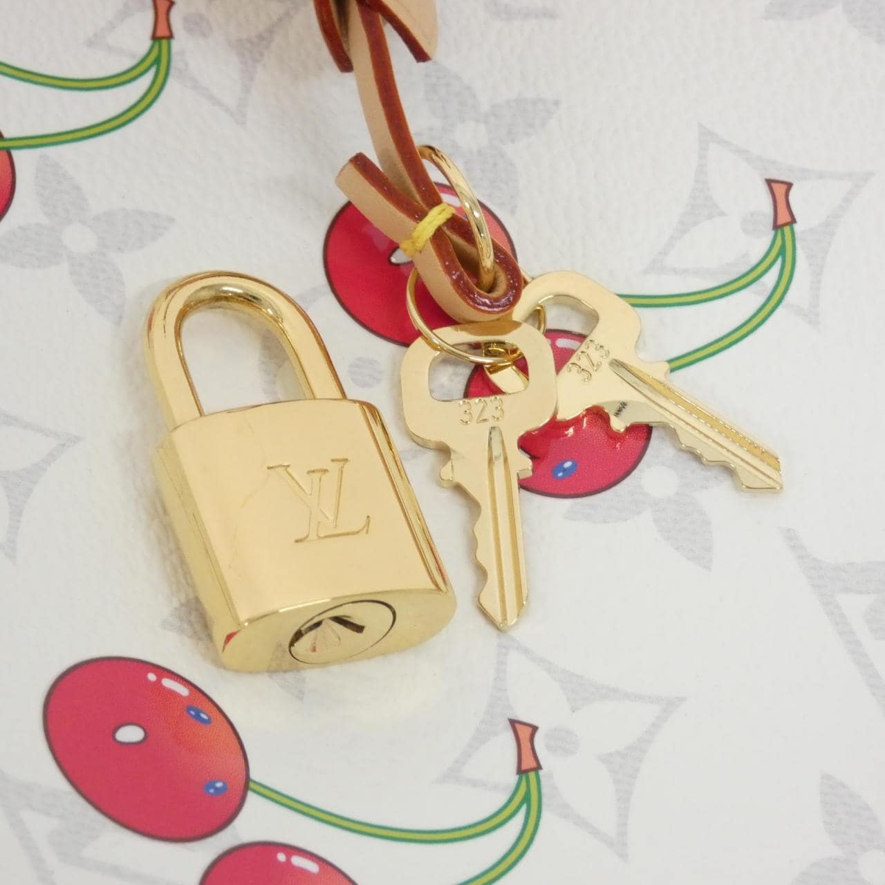ルイヴィトン モノグラム チェリー(LV×TM) スピーディ バンドリエール 30cm M14238 ボストンバッグ