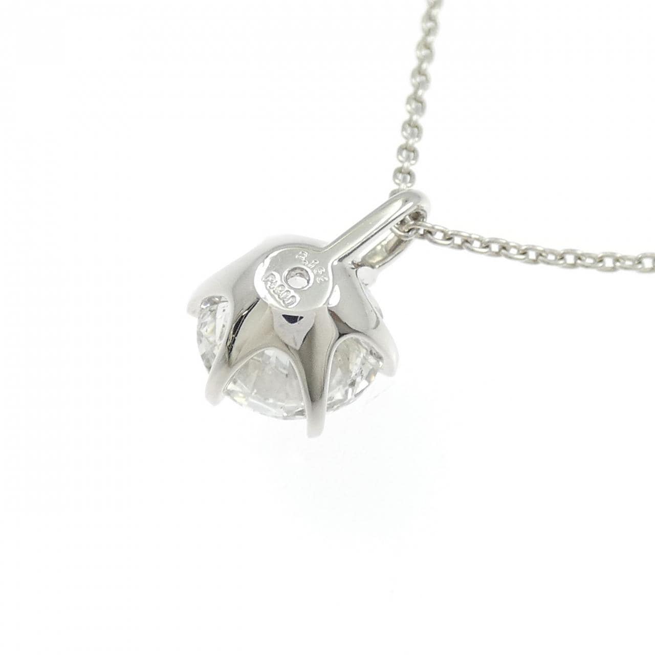 【リメイク】PT900/PT850 ダイヤモンド ネックレス 2.163CT F SI2 EXT