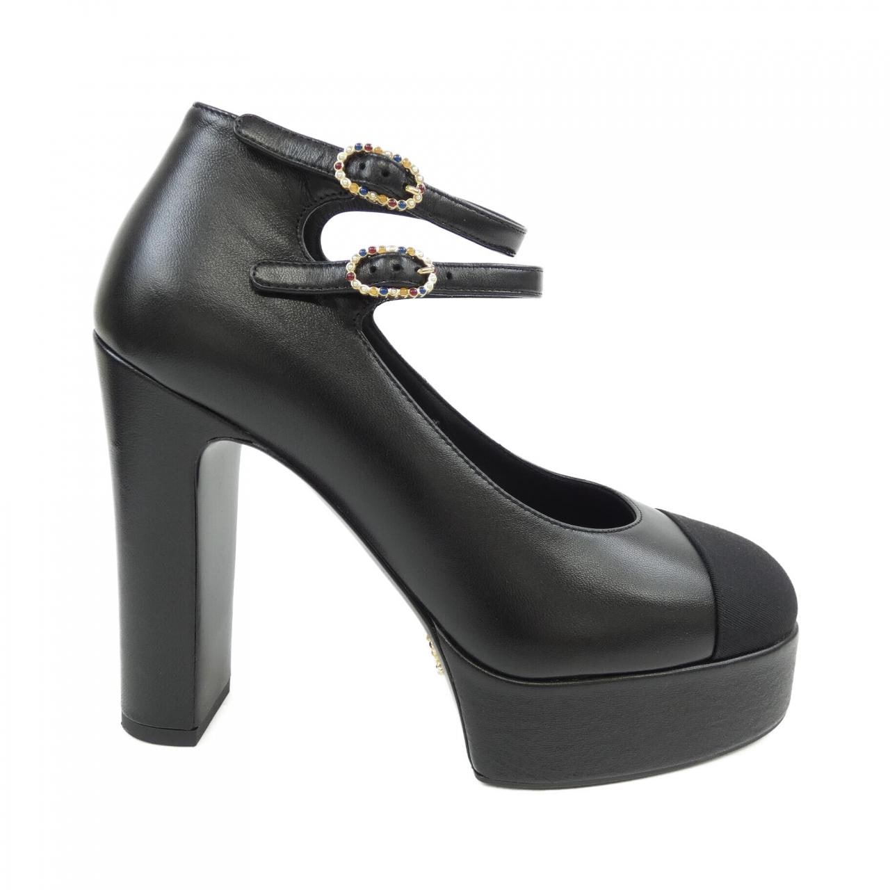 シャネル CHANEL メリージェーン MARY JANES G46433B20275 パンプス