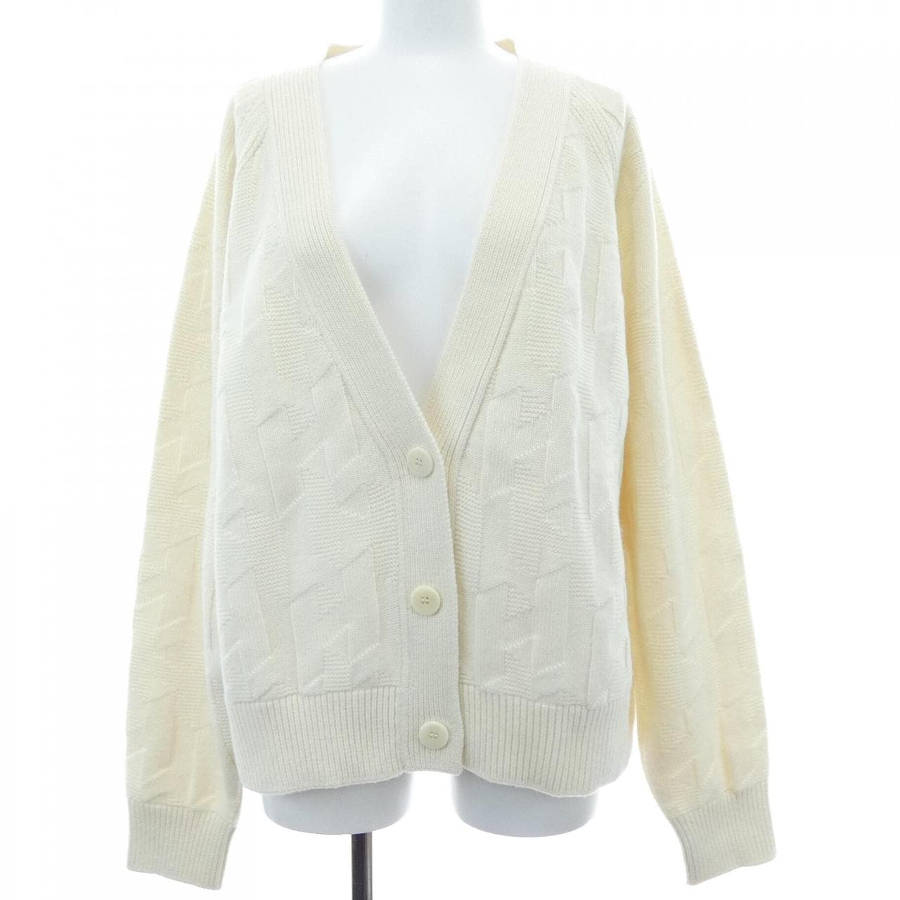 エルメス HERMES Hモチーフ　コロゾボタン 4E2707D3 カーディガン