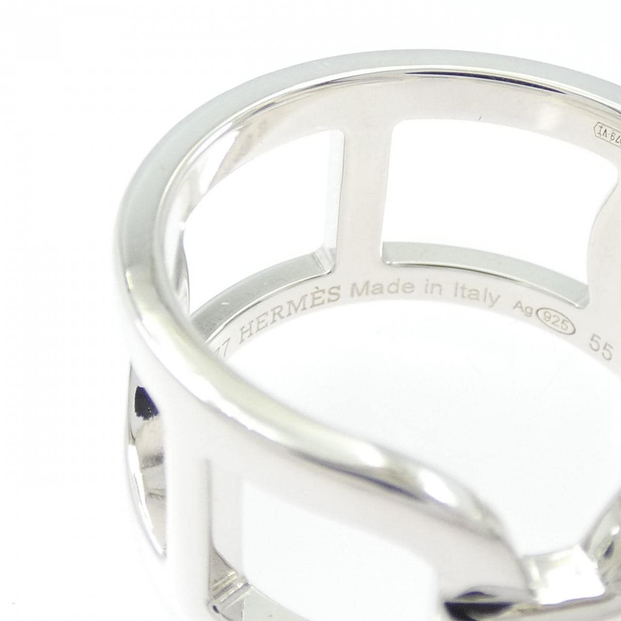 エルメス エヴァー シェーヌダンクル リング