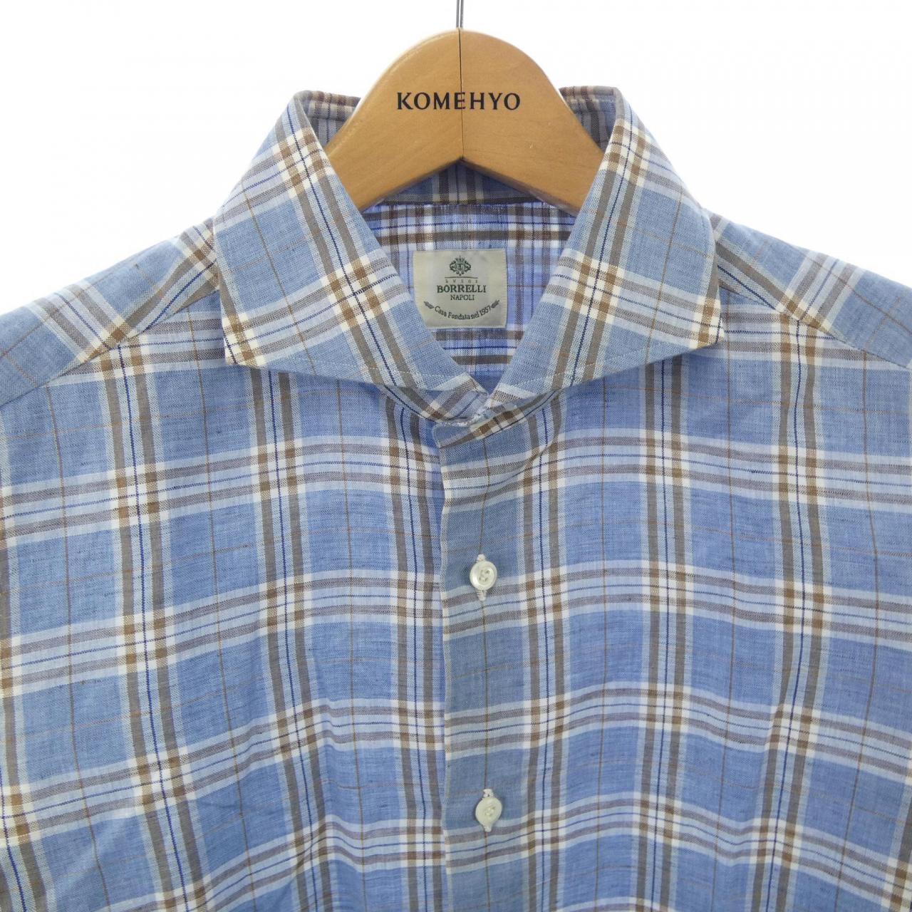 ルイジボレッリ LUIGI BORRELLI シャツ