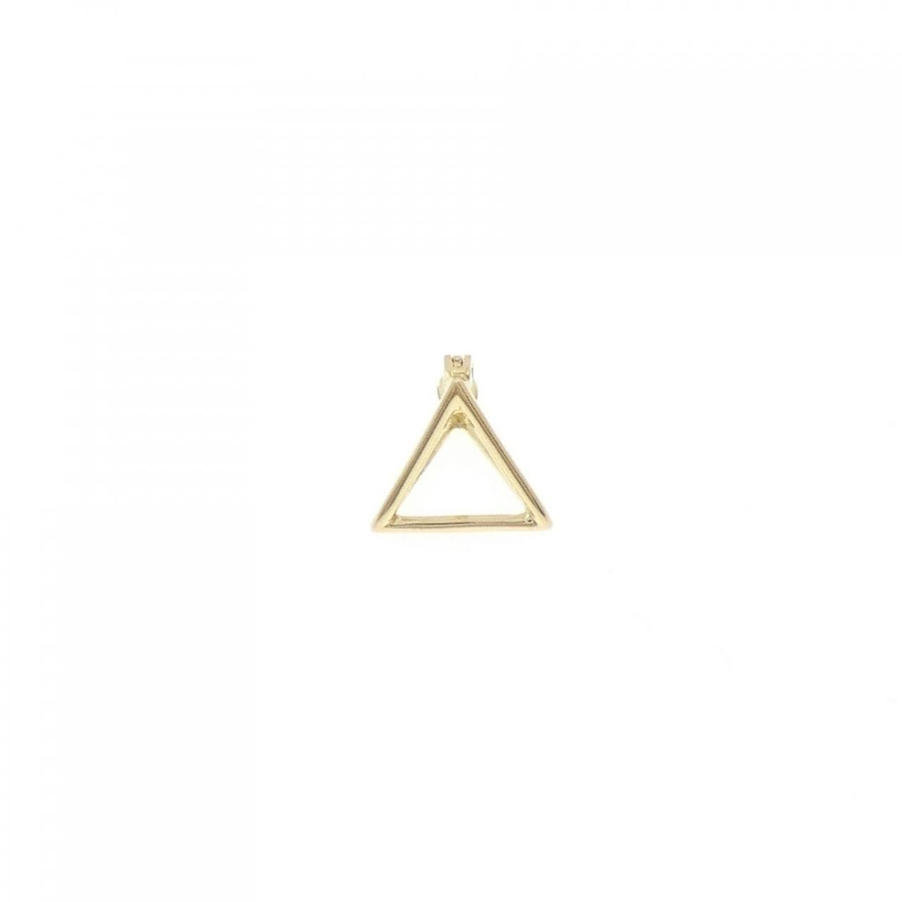 シハラ トライアングルピース ピアス 片耳