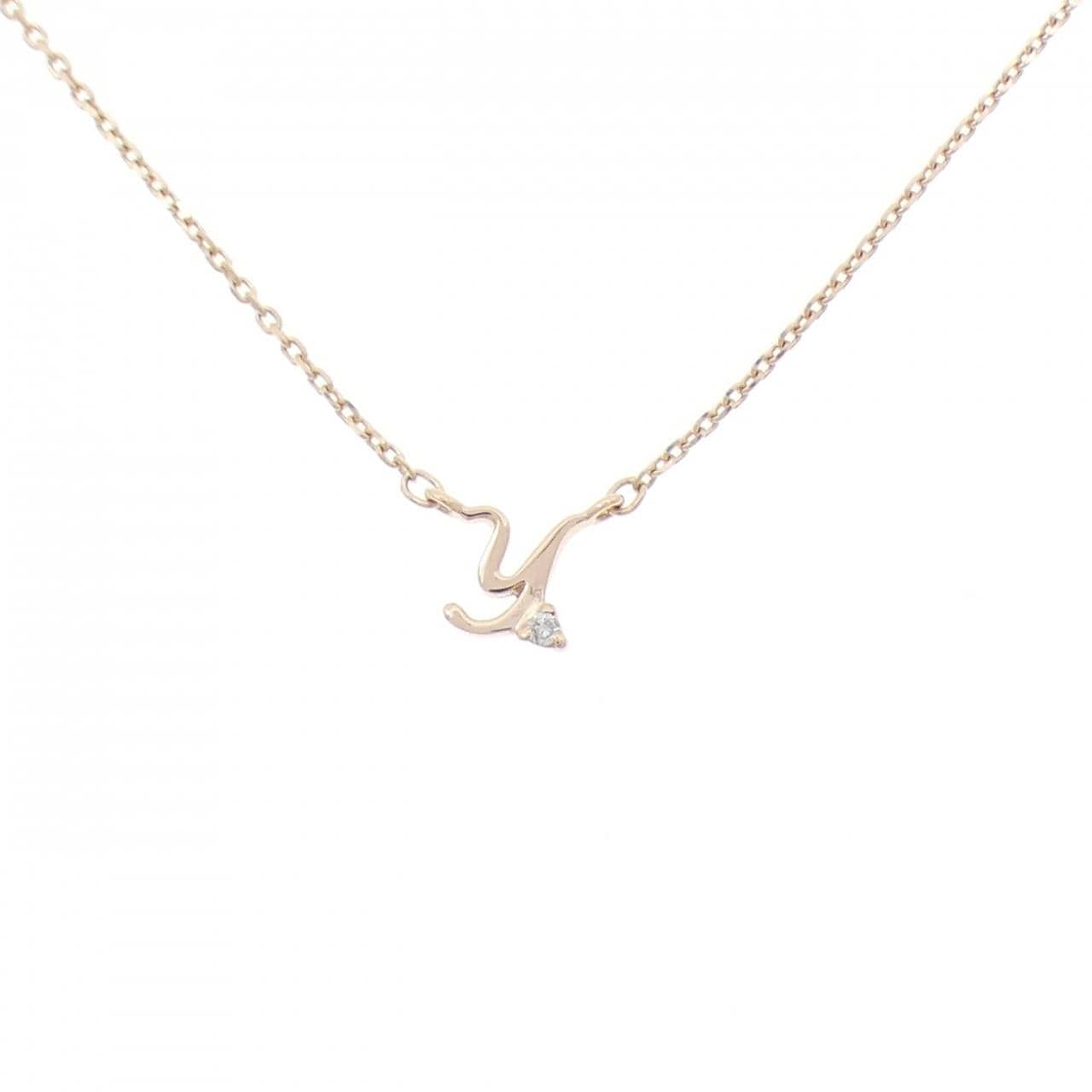 4゜C ダイヤモンド ネックレス