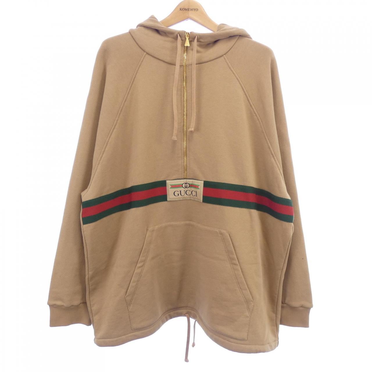 グッチ GUCCI ウエブ&GUCCIラベル付きスウェットシャツ 644656 XJC3W パーカー