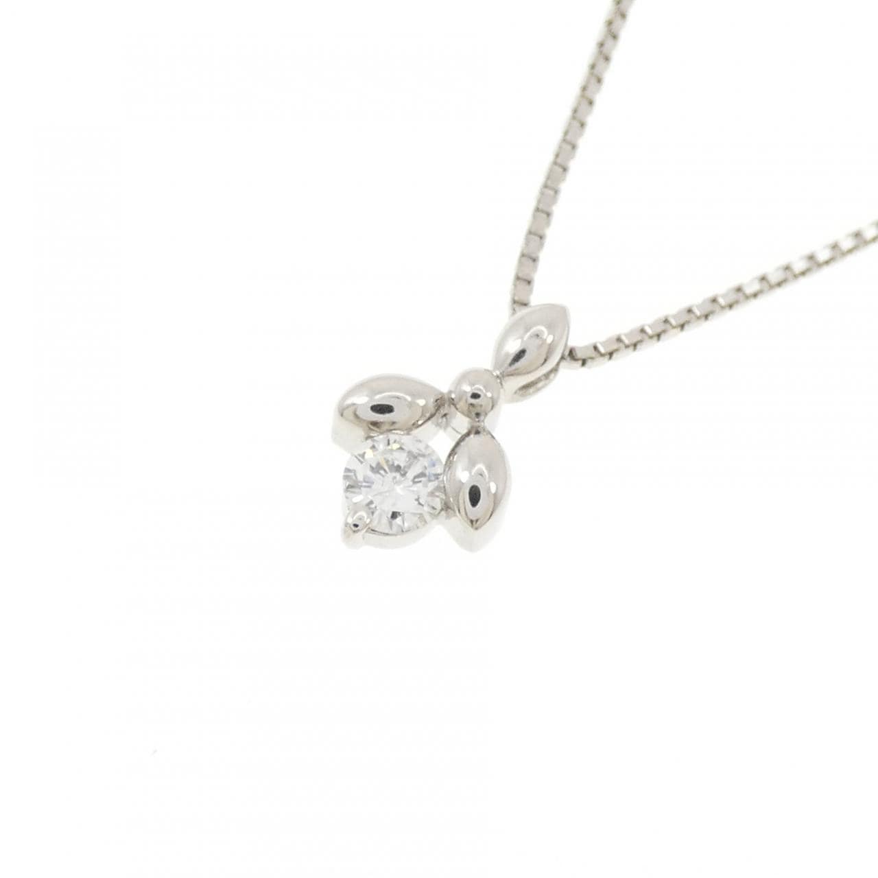 PT900/PT850 ダイヤモンド ネックレス 0.10CT