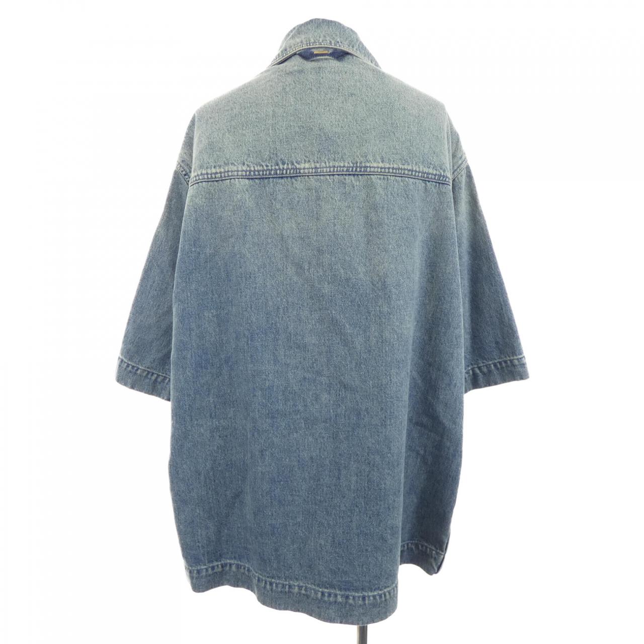 ルイヴィトン LOUIS VUITTON ショートスリーブデニムワークウエアシャツ HOS46WY38 デニムジャケット