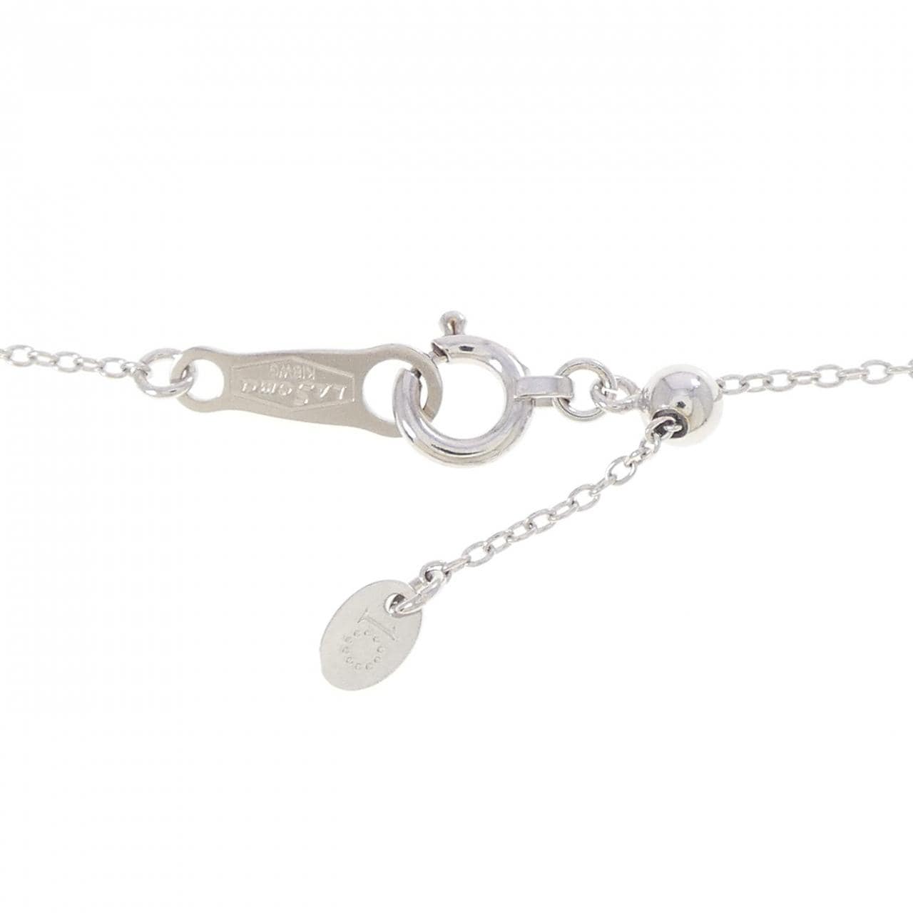 K18WG ダイヤモンド ネックレス 0.50CT