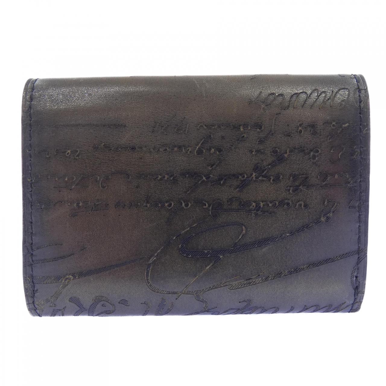 ベルルッティ Berluti インブイアスクリットレザーカードホルダー CARD CASE