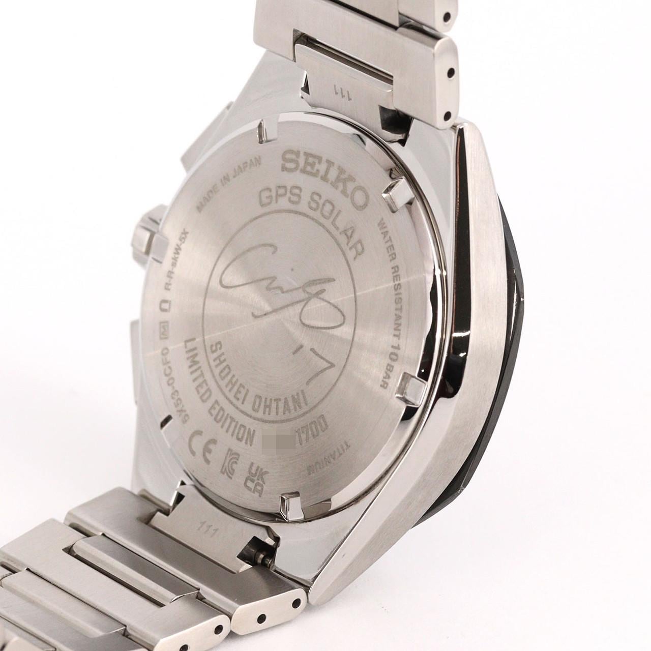 セイコー アストロンGPS 電波時計･大谷翔平2023 LIMITED 5X53-0CF0/SBXC141 TI ソーラークォーツ