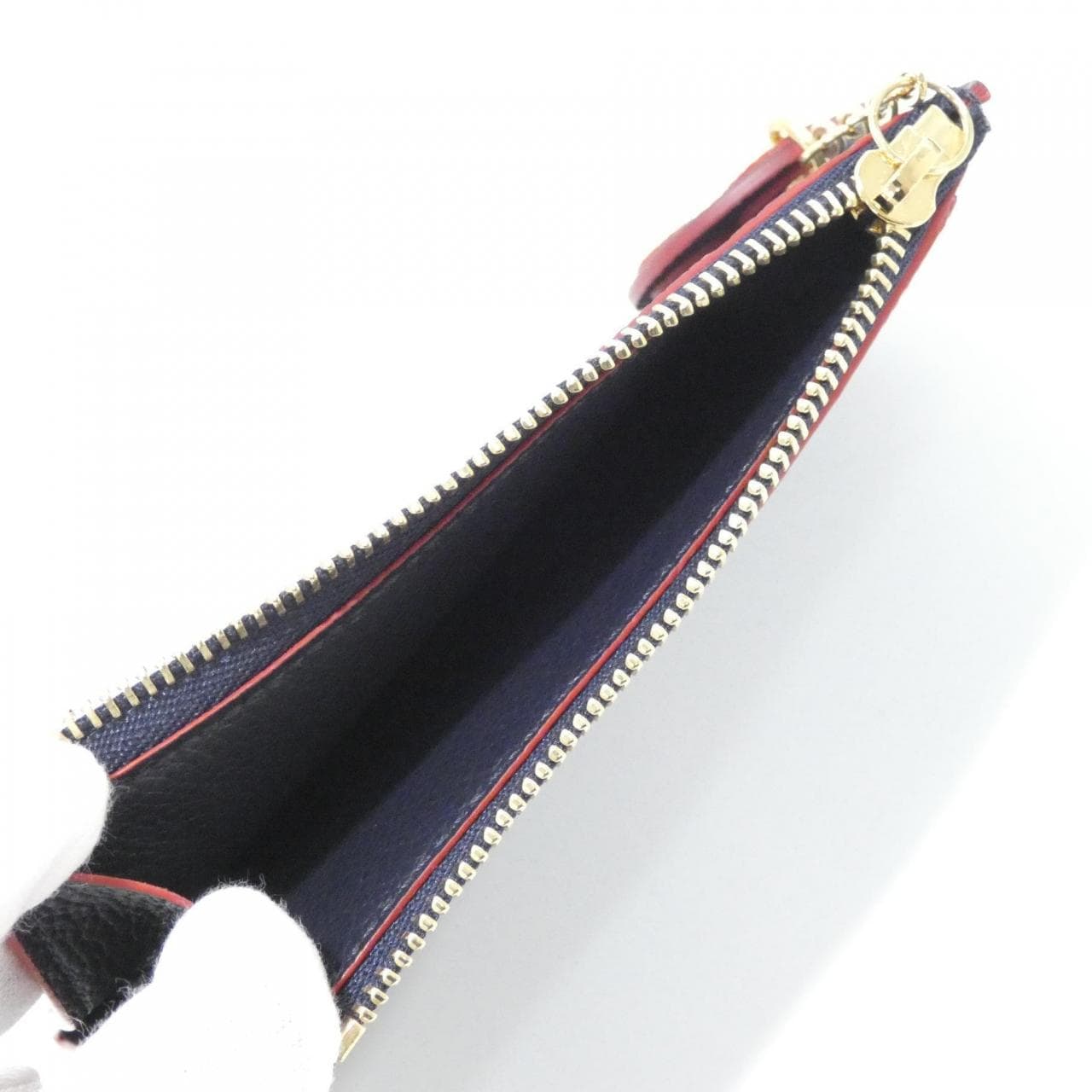 ルイヴィトン モノグラム アンプラント ポルト カルト ジップ M68338 コイン＆キーケース