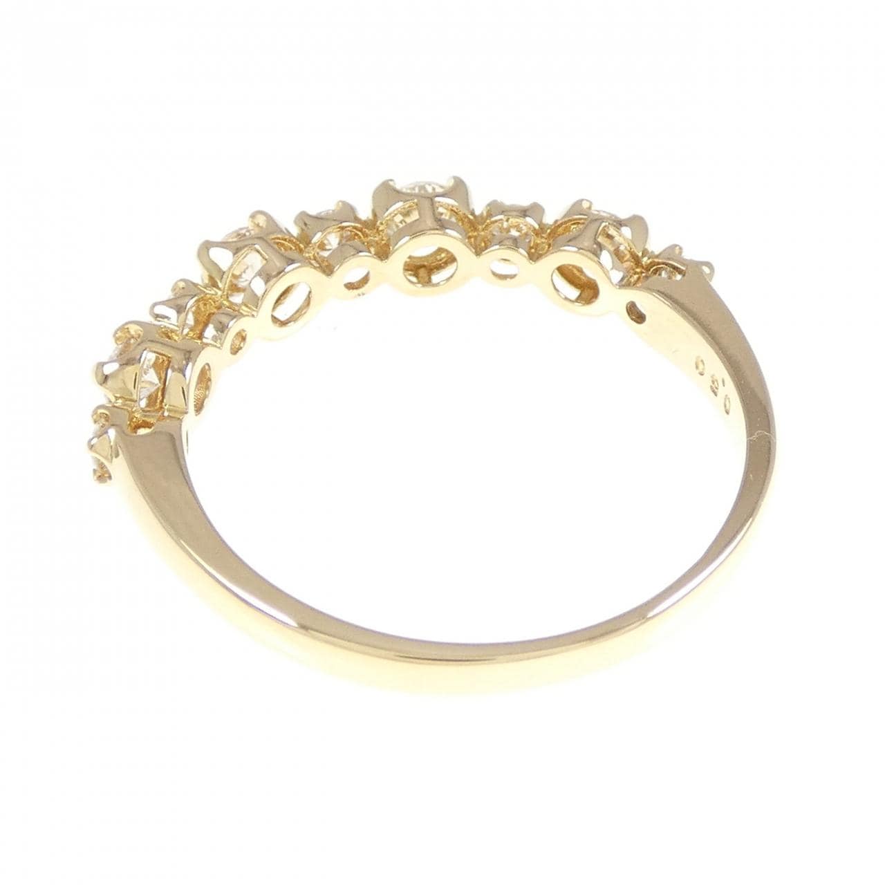 K18YG ダイヤモンド リング 0.50CT